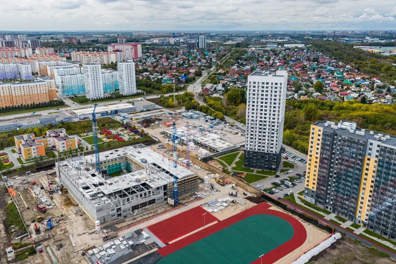 Семейный квартал: ход строительства, сентябрь 2026