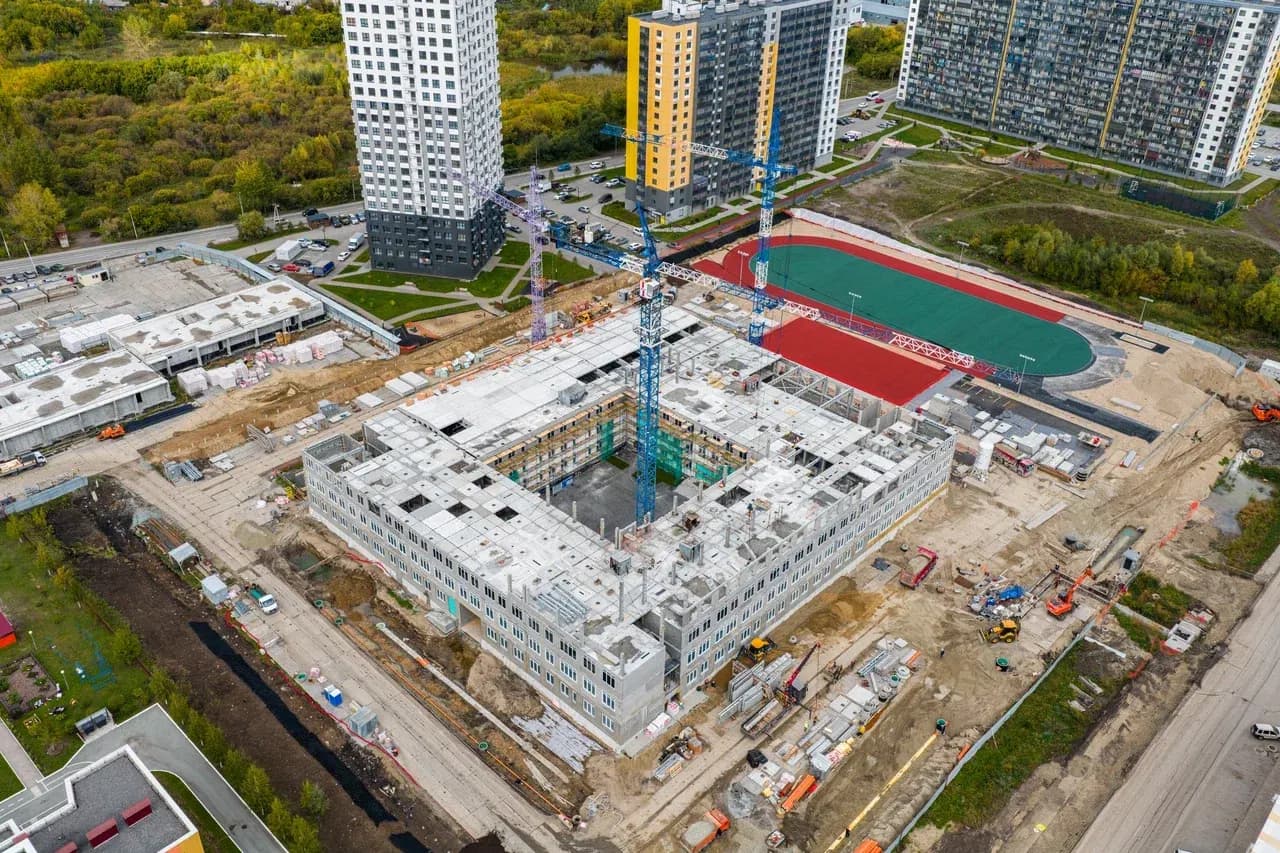 Семейный квартал: ход строительства, сентябрь 2026