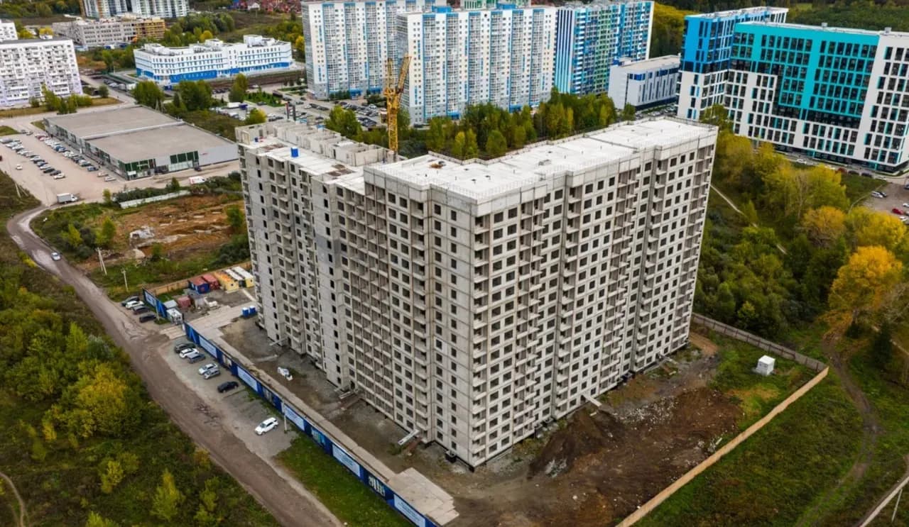 Жилой: ход строительства, сентябрь 2026