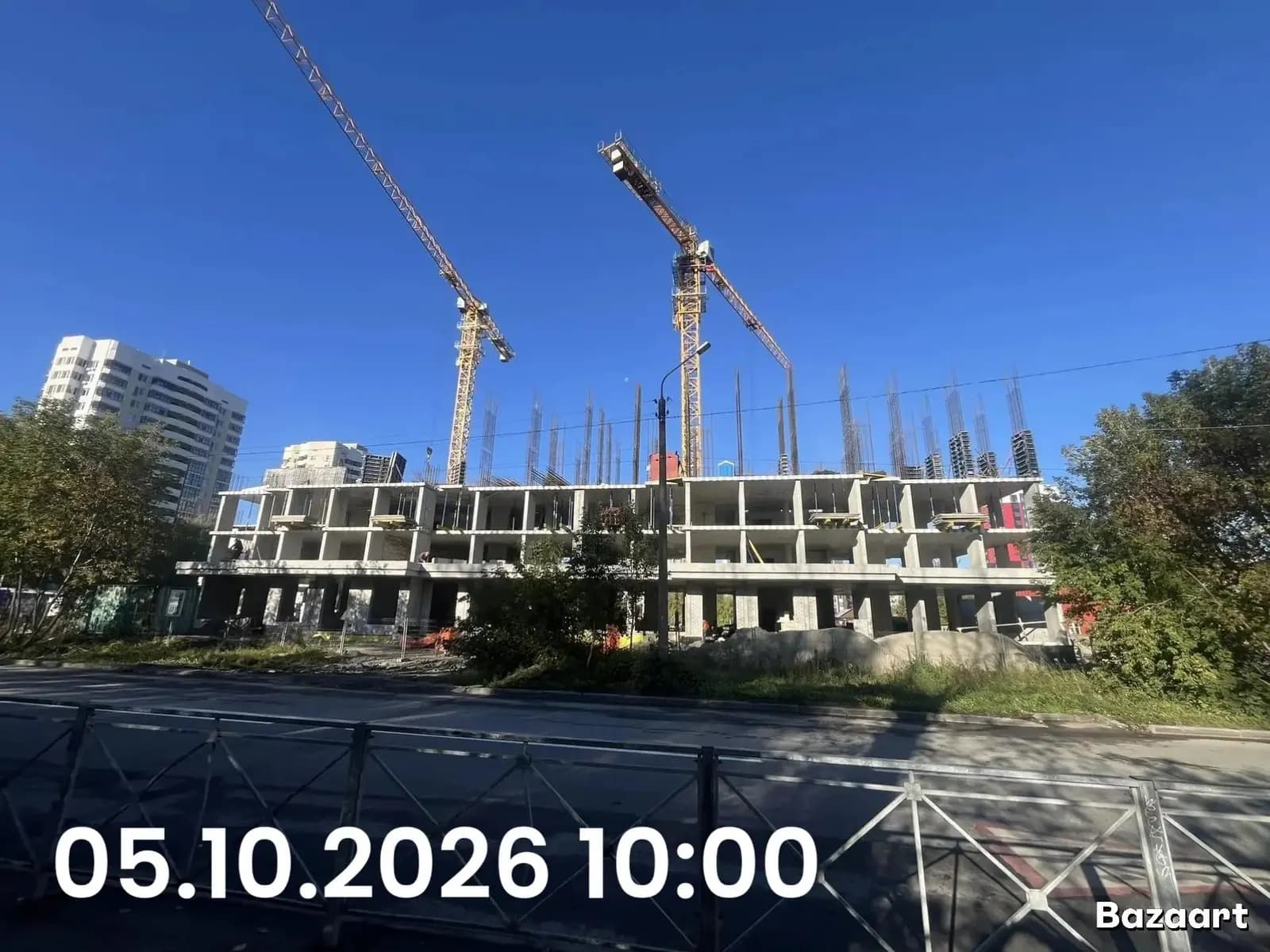 Первомайский: ход строительства, октябрь 2026