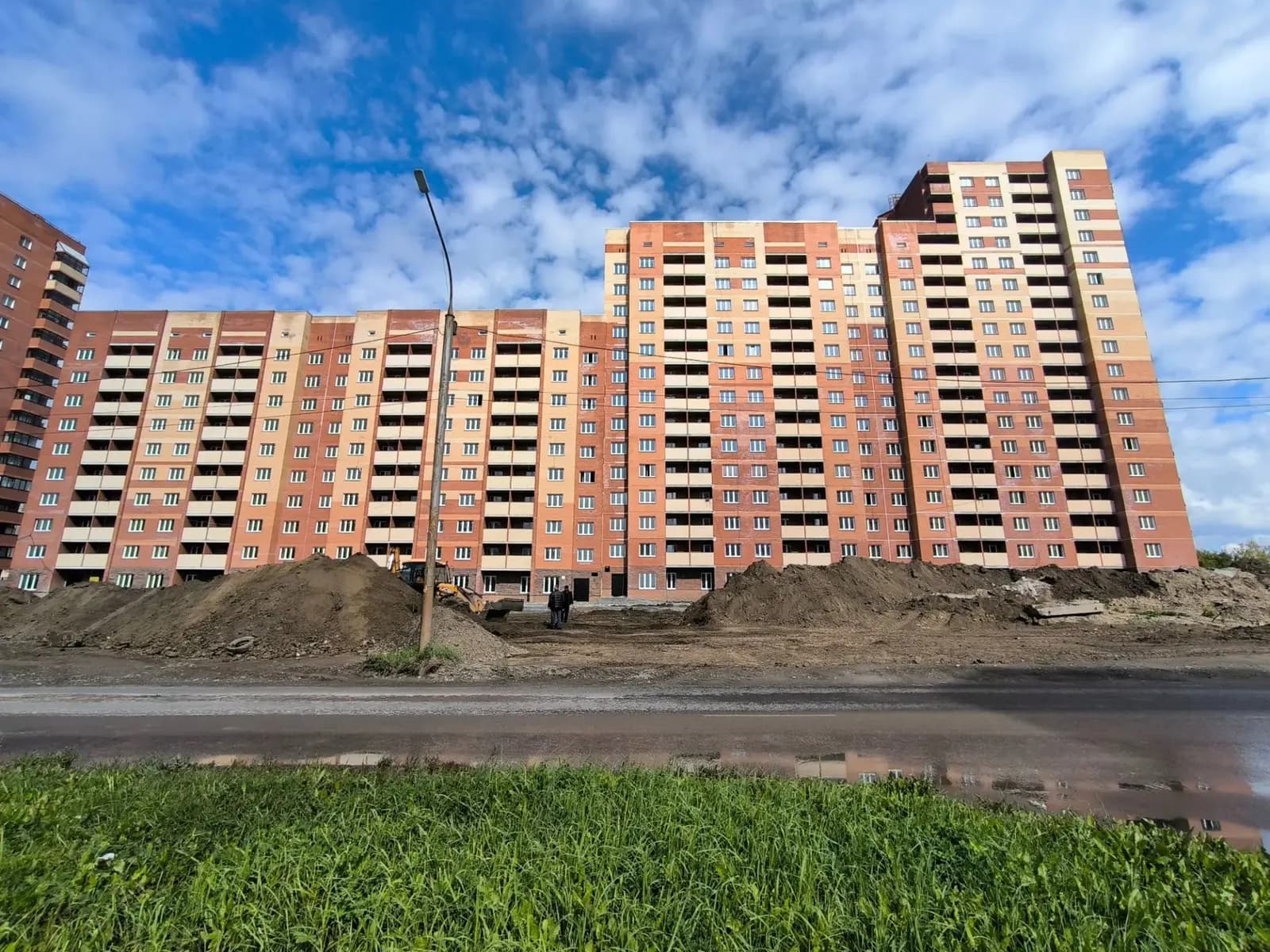 Жилой дом, Новосибирск, Улица Пролетарская: ход строительства, сентябрь 2026