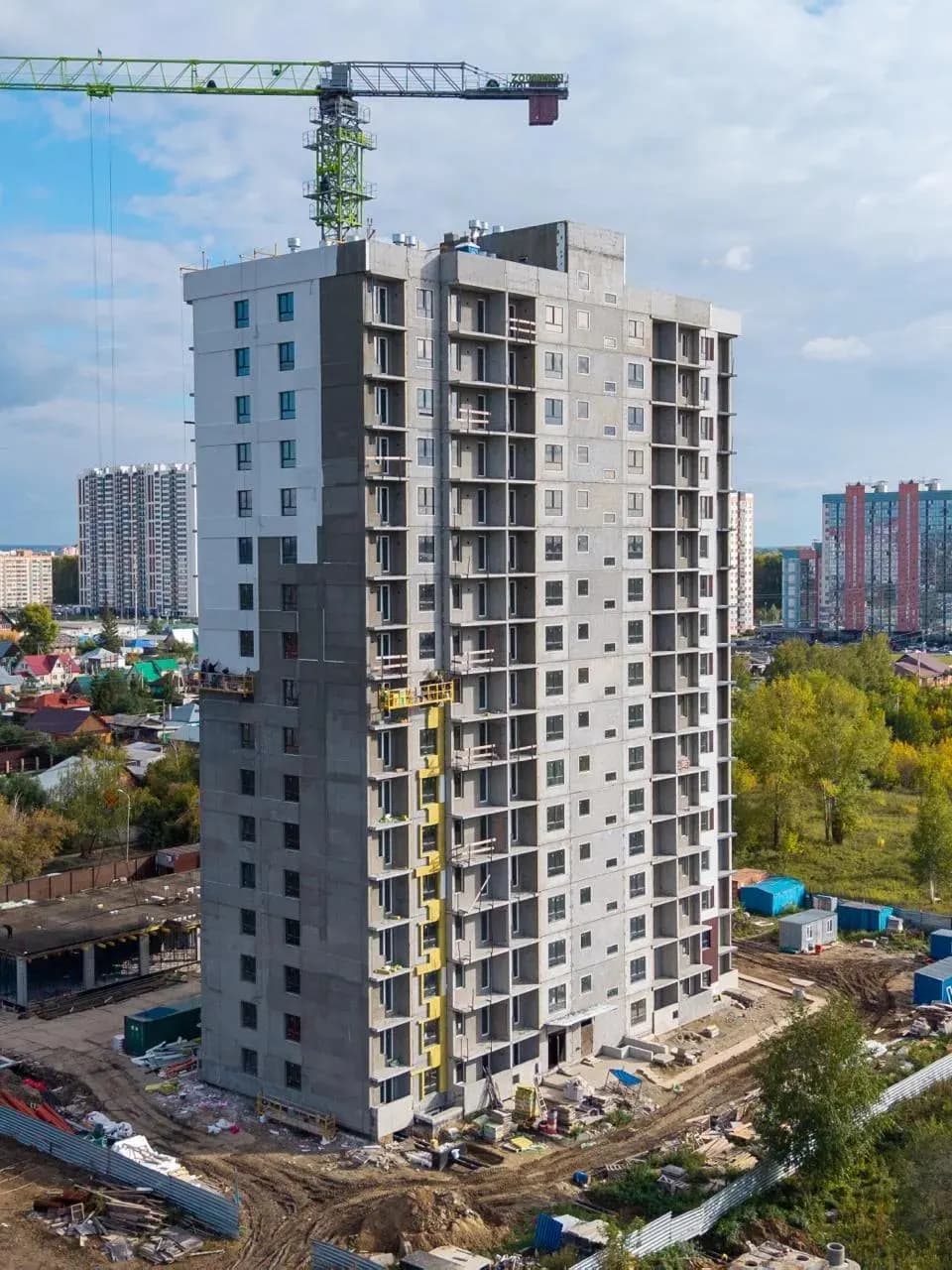 Новый Бронный: ход строительства, октябрь 2026