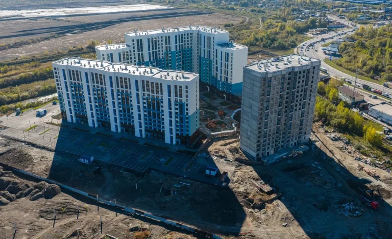 САМОЦВЕТЫ Бирюза дом 3: ход строительства, сентябрь 2026