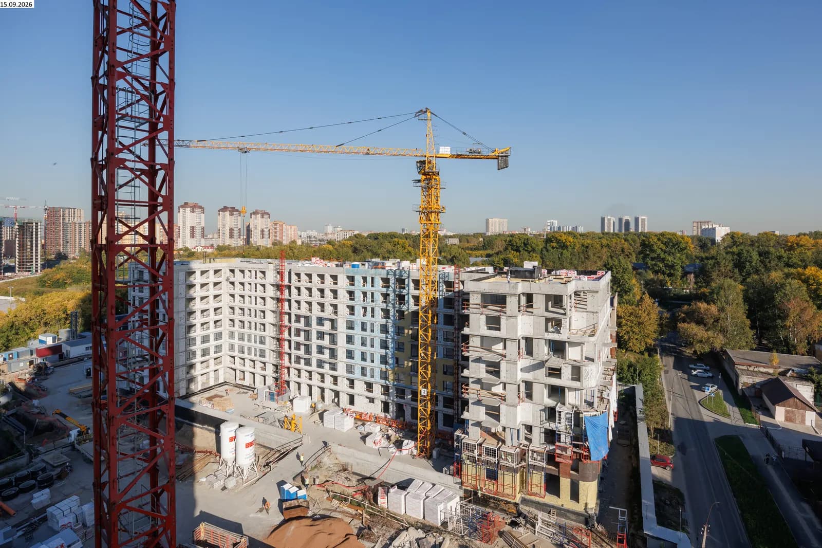 Страна.Тополёвая: ход строительства, сентябрь 2026