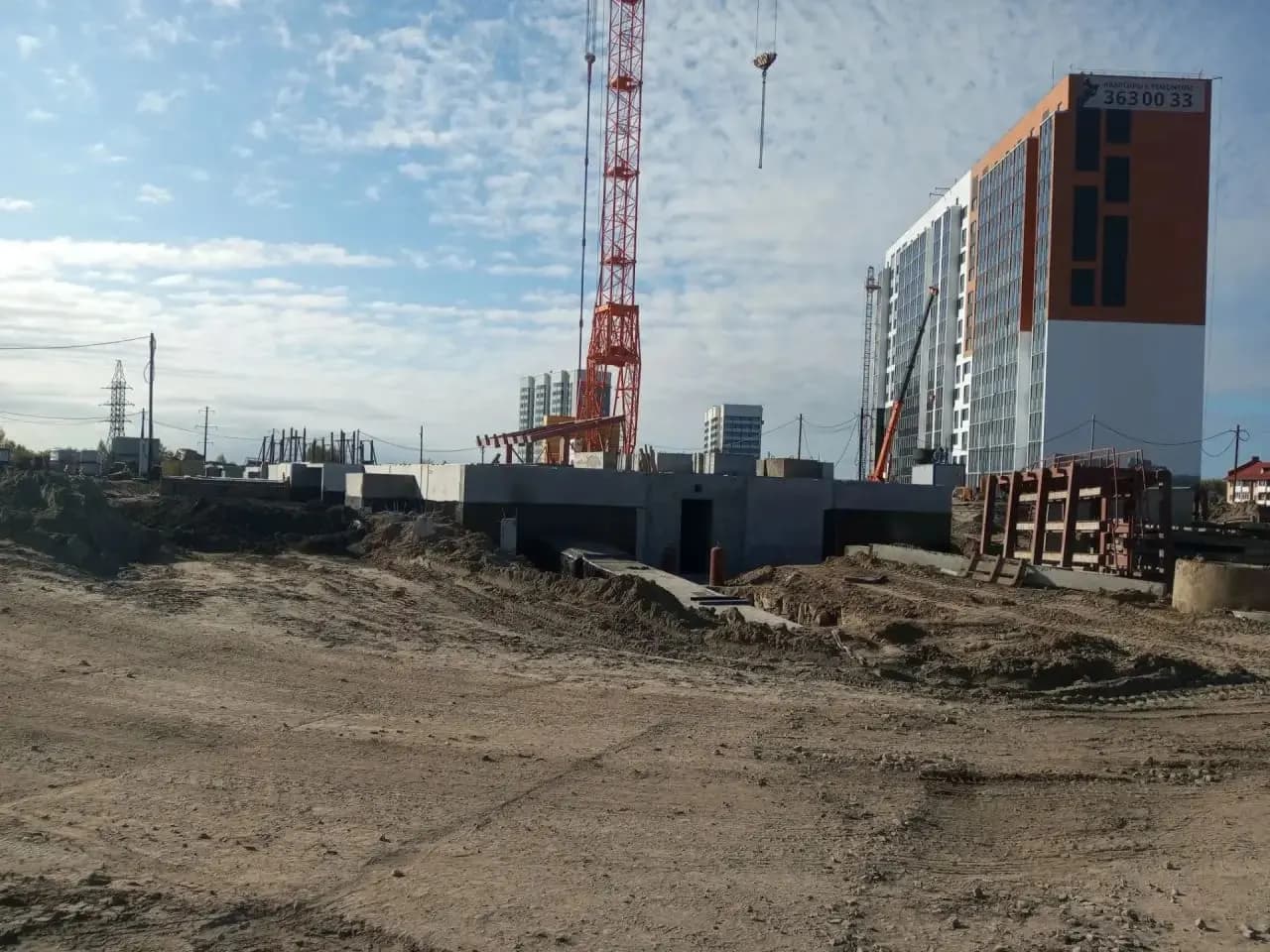 Взлет: ход строительства, октябрь 2026