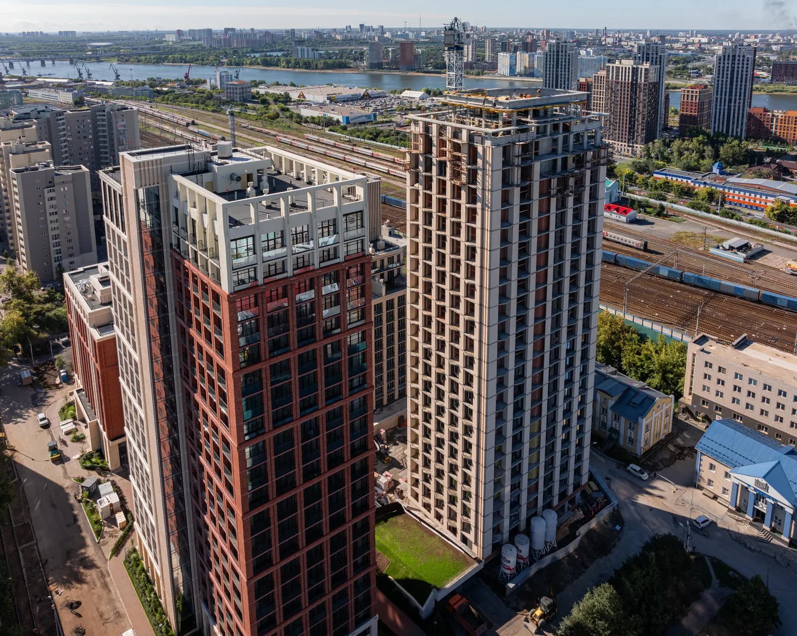 Жилой дом, Новосибирск: ход строительства, сентябрь 2026