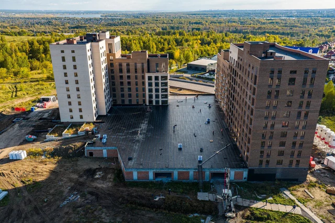 Зеленый город: ход строительства, сентябрь 2026