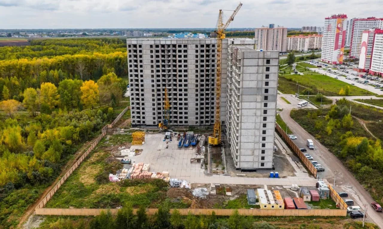 Жилой: ход строительства, сентябрь 2026