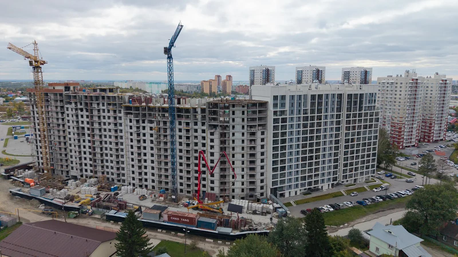 Горизонт: ход строительства, сентябрь 2026
