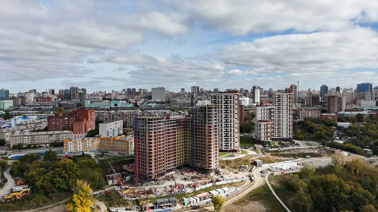Беринг: ход строительства, октябрь 2026