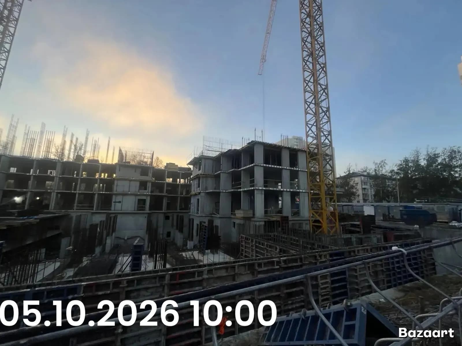 Первомайский: ход строительства, октябрь 2026