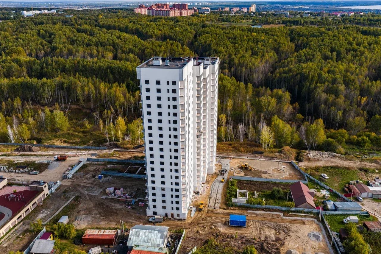Первый на Рябиновой: ход строительства, сентябрь 2026
