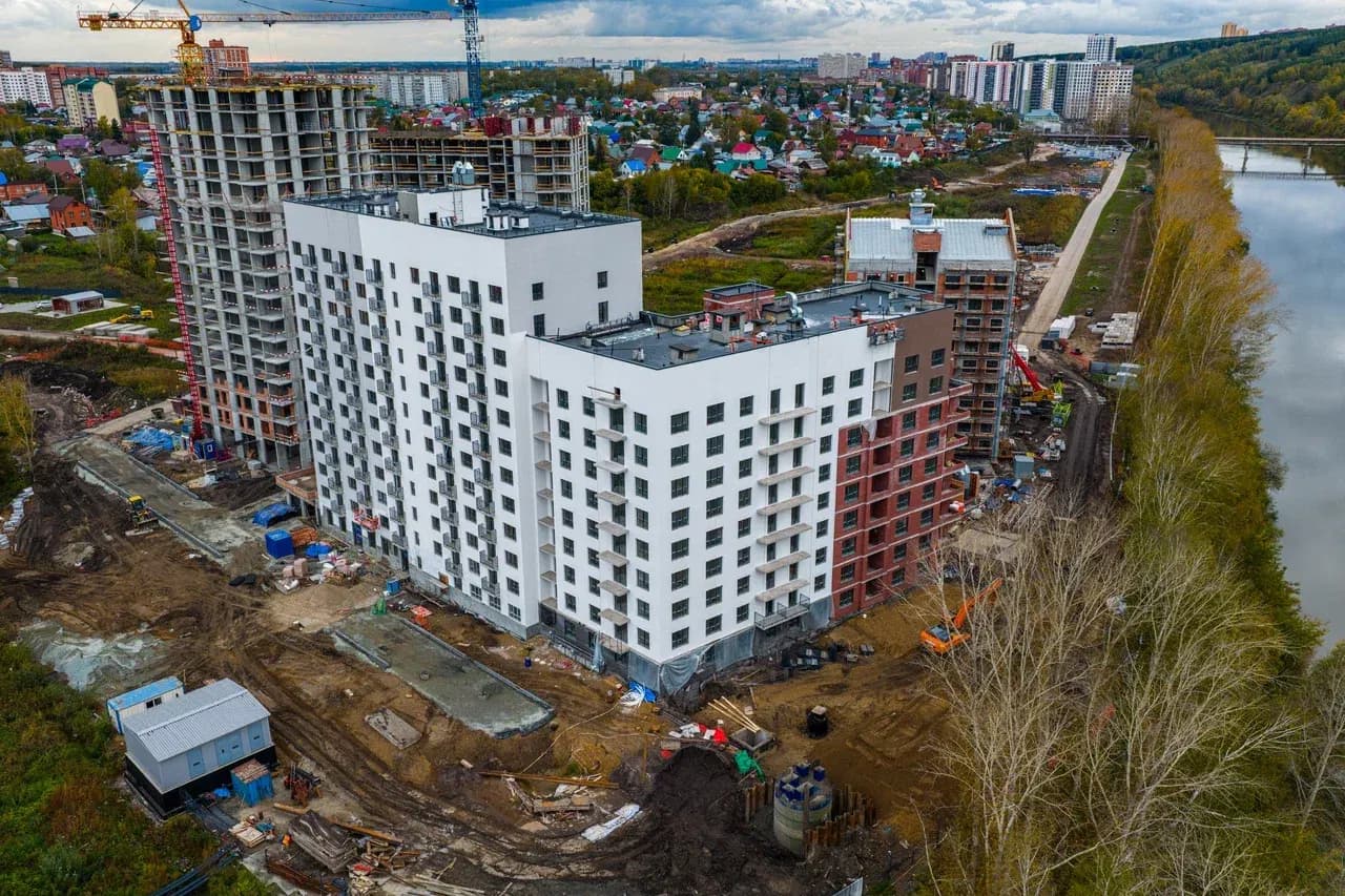 Скандинавские кварталы - I: ход строительства, сентябрь 2026
