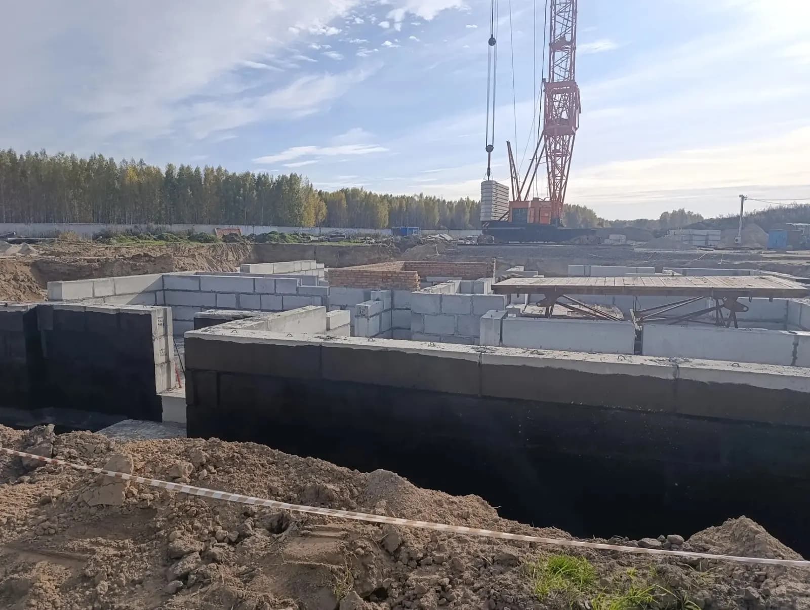 Спектр: ход строительства, октябрь 2026