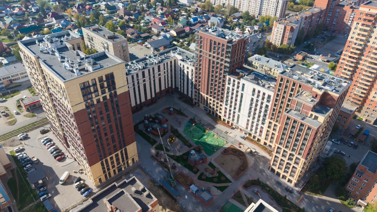 19/56 Кварталы Телецентра: ход строительства, октябрь 2026