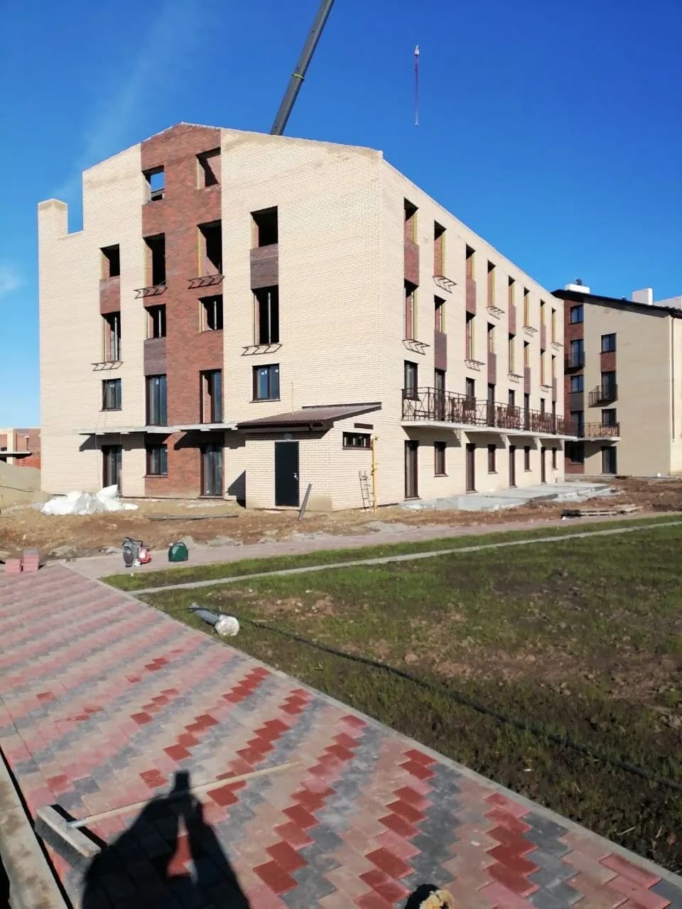 Жилой дом, Поселок Октябрьский: ход строительства, сентябрь 2026