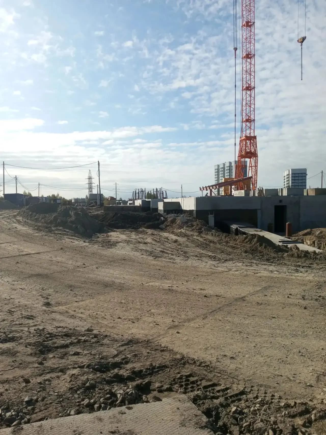 Взлет: ход строительства, октябрь 2026