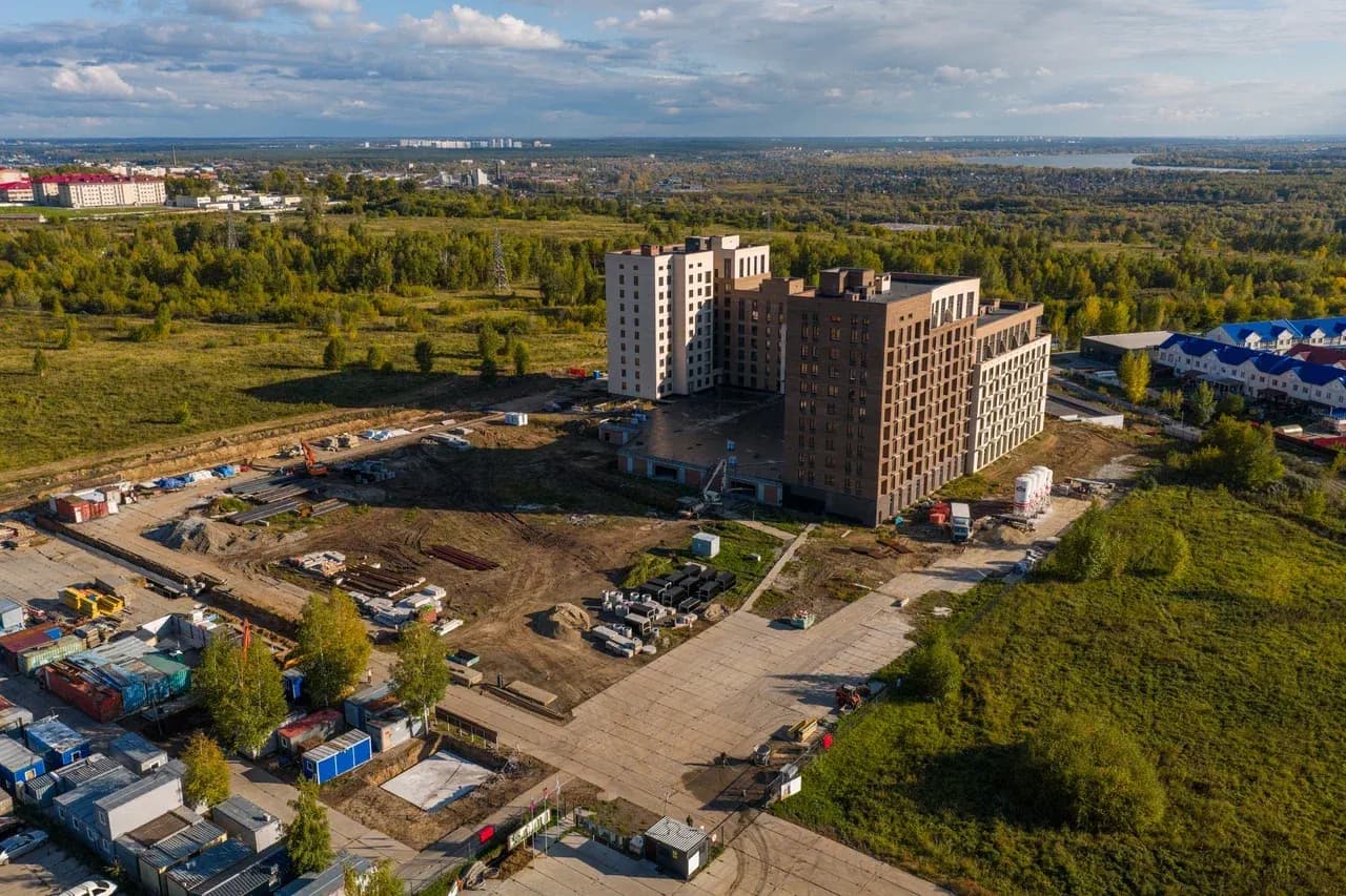 Зеленый город: ход строительства, сентябрь 2026