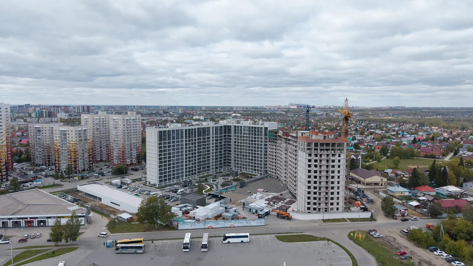 Горизонт: ход строительства, сентябрь 2026